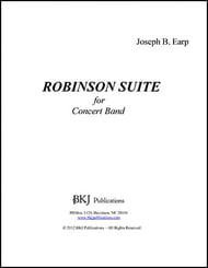 Robinson Suite Concert Band sheet music cover Thumbnail